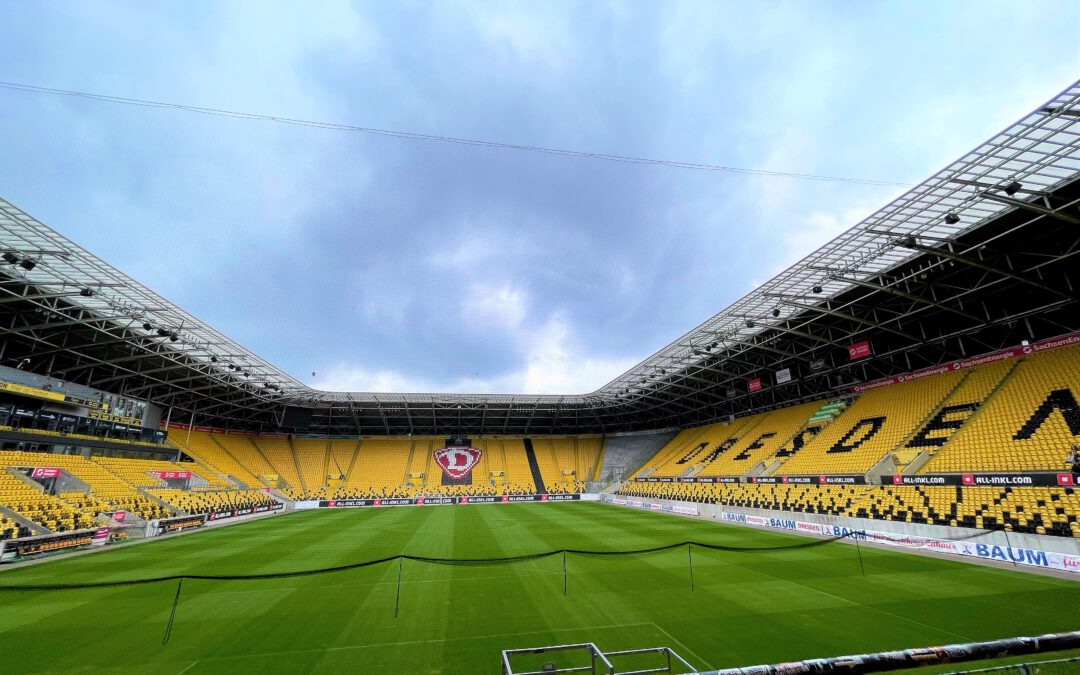 Führung im Rudolf-Harbig-Stadion